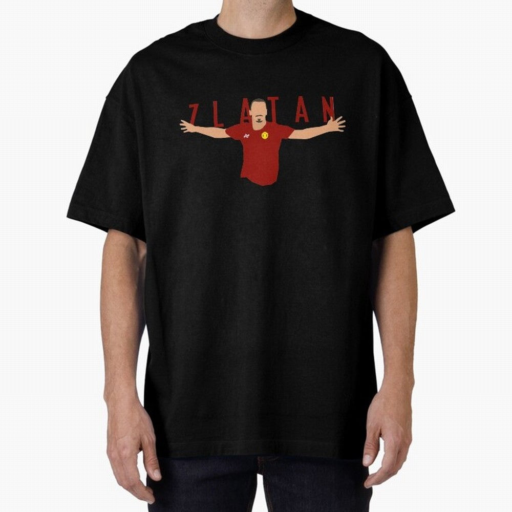 Zlatan Oversized T-Shirt Represent Football Lovers during FIFA World Cup 2026 Group Stage Made for Mbappe and Neymar, Germany Energy, Classic Soccer Heritage, Championship Pressure, Fan Loyalty and International Pride; Great for Supporters Who Love