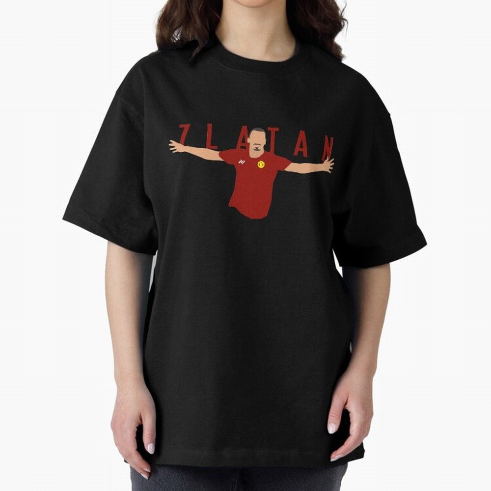 Zlatan Oversized T-Shirt Represent Football Lovers during FIFA World Cup 2026 Group Stage Made for Mbappe and Neymar, Germany Energy, Classic Soccer Heritage, Championship Pressure, Fan Loyalty and International Pride; Great for Supporters Who Love
