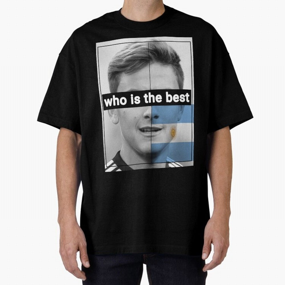 dybala Oversized T-Shirt Show Match Day Excitement for the FIFA World Cup 2026 USA Canada Mexico Journey through Haaland and Mbappe Highlights, France Pride, Championship Spirit, Famous Goals, Roaring Crowds and International Football Unity;