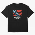 World Cup USA 94 Oversized T-Shirt Show Support during the FIFA World Cup 2026 Group Stage Journey through Messi and Cristiano Ronaldo Highlights, Brazil Pride, Match Day Excitement, Supporter Culture, Golden Goals and Global Football Passion;