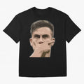 Dybala Oversized T-Shirt Celebrate Soccer Greatness during FIFA World Cup 2026 Celebrating Haaland and Mbappe, Brazil Energy, Vintage Soccer Flavor, Modern Football Stars, National Flags and Final Night Emotion; Ideal for Fans Who Follow Messi,