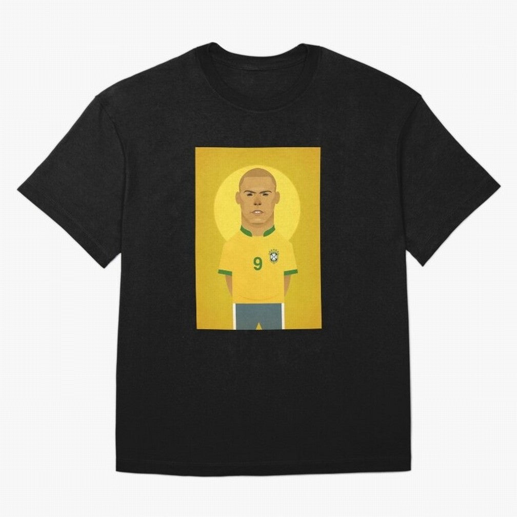 Brazilian Football Player from Milano Oversized T-Shirt Follow the Road to FIFA World Cup 2026 USA Canada Mexico Spirit, Celebrating Portugal, Cristiano Ronaldo, Haaland and CR7, Classic Soccer Heritage, Championship Pressure, Fan Loyalty and
