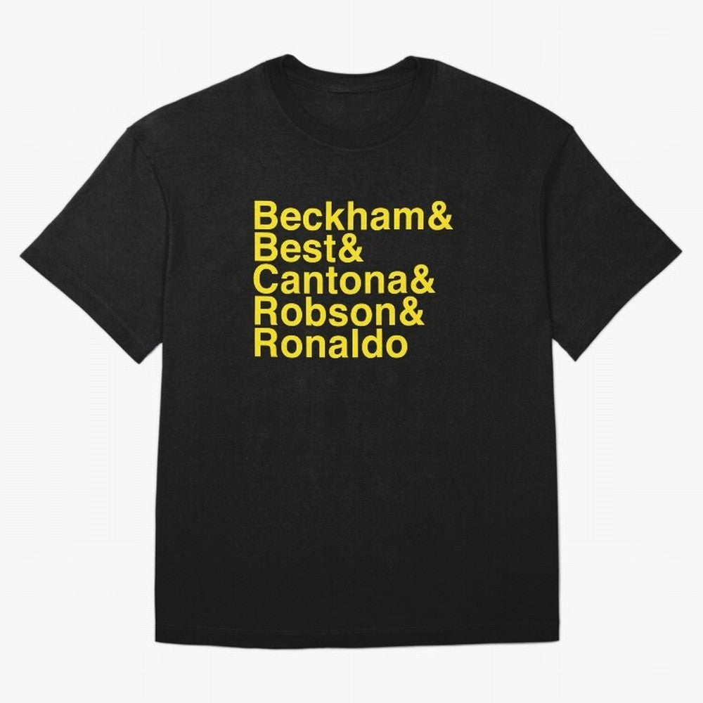 Man Utd Star Players Oversized T-Shirt Honor Football Greatness during FIFA World Cup 2026 Spirit, Featuring England, Messi and Cristiano Ronaldo, Game Day Rituals, Football Legends, Country Pride and the Road to the Final; Made for Collectors Who