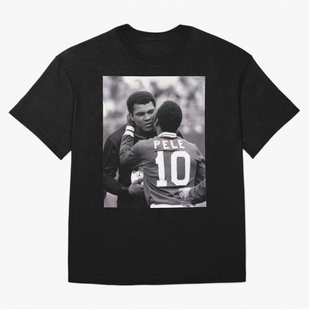 The Boxing Legend Meet The Football Legend Poster Oversized T-Shirt Bring Match Day Fire to FIFA World Cup 2026 Group Stage Spirit, Featuring Argentina and Brazil, Mbappe, Match Day Excitement, Supporter Culture, Golden Goals and Global Football