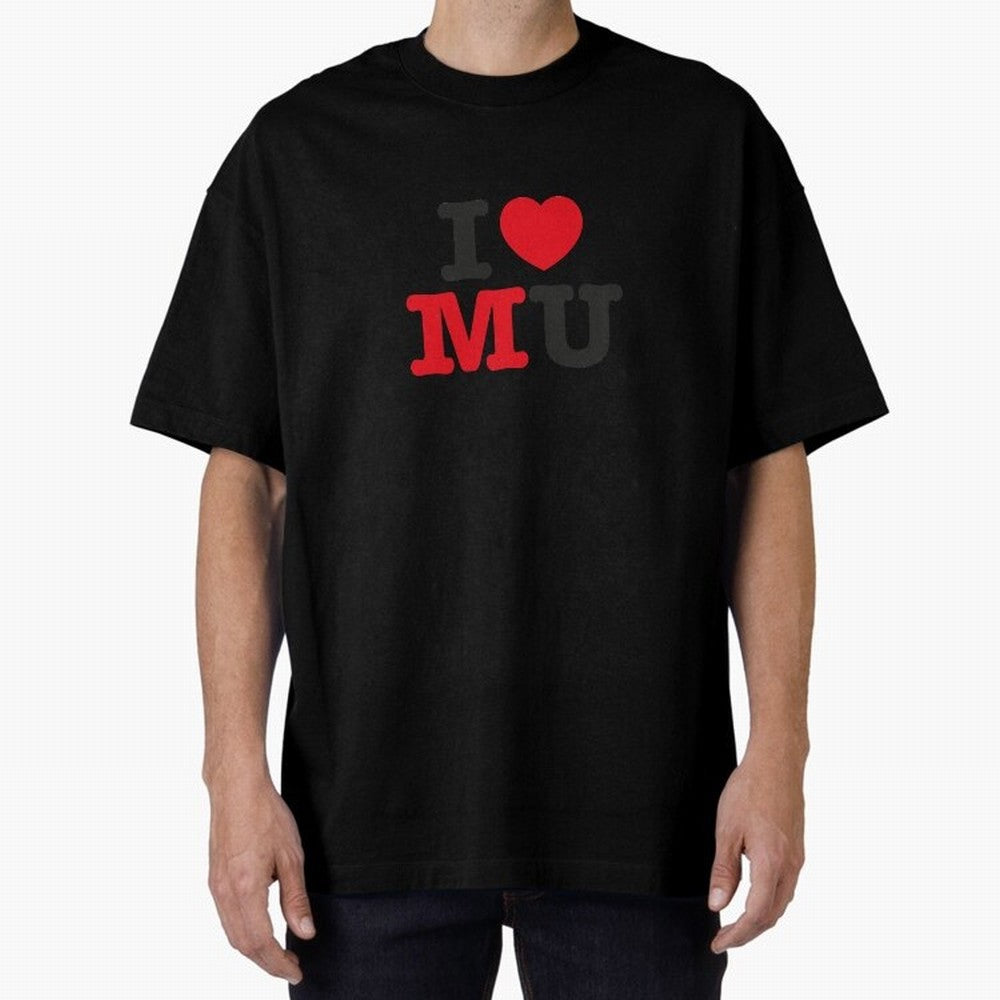 I Love Manchester Oversized T-Shirt Treasure Match Day Hype around FIFA World Cup 2026 USA Canada Mexico, Neymar, Haaland and Cristiano Ronaldo, Brazil, Portugal and Argentina, Stadium Memories, Football Loyalty, International Chants and