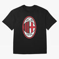 milan black n red Oversized T-Shirt Show Your Tournament Heart for FIFA World Cup 2026 USA Canada Mexico Spirit, Connected to Argentina and Brazil, Cristiano Ronaldo, Vintage Soccer Flavor, Modern Football Stars, National Flags and Final Night