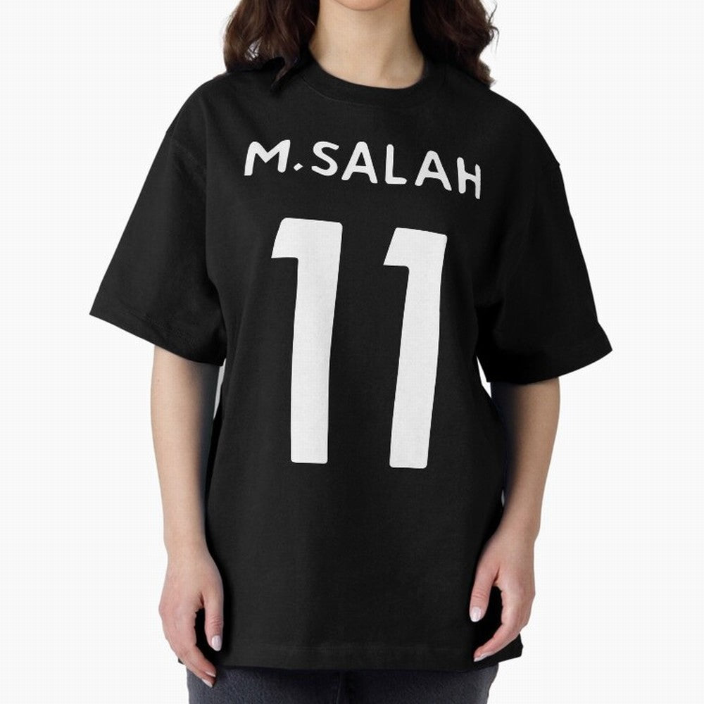Mo Salah Oversized T-Shirt Celebrate Global Football Passion for FIFA World Cup 2026, with CR7 and Messi, Germany, Global Supporter Spirit, Legendary Goals, National Colors and Tournament Celebration; Great for Supporters Who Love Legendary