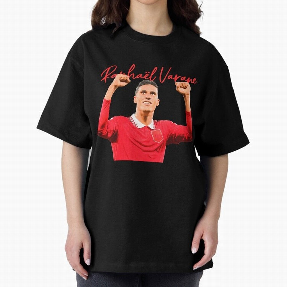 Rafael Varane Oversized T-Shirt Show Fan Pride Across the FIFA World Cup 2026 Group Stage Journey through CR7 Highlights, France and Portugal Pride, Retro Football Energy, Iconic Rivalries, Trophy Chase Drama and Stadium Atmosphere; Great for