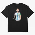 Badly Drawn Messi Classic T-Shirt Keep the Legacy of FIFA World Cup 2026 for Fans of Messi and Cristiano Ronaldo and England, France and Netherlands, Bringing Worldwide Fan Energy, Dramatic Goals, Stadium Lights and Championship Celebrations; Ideal