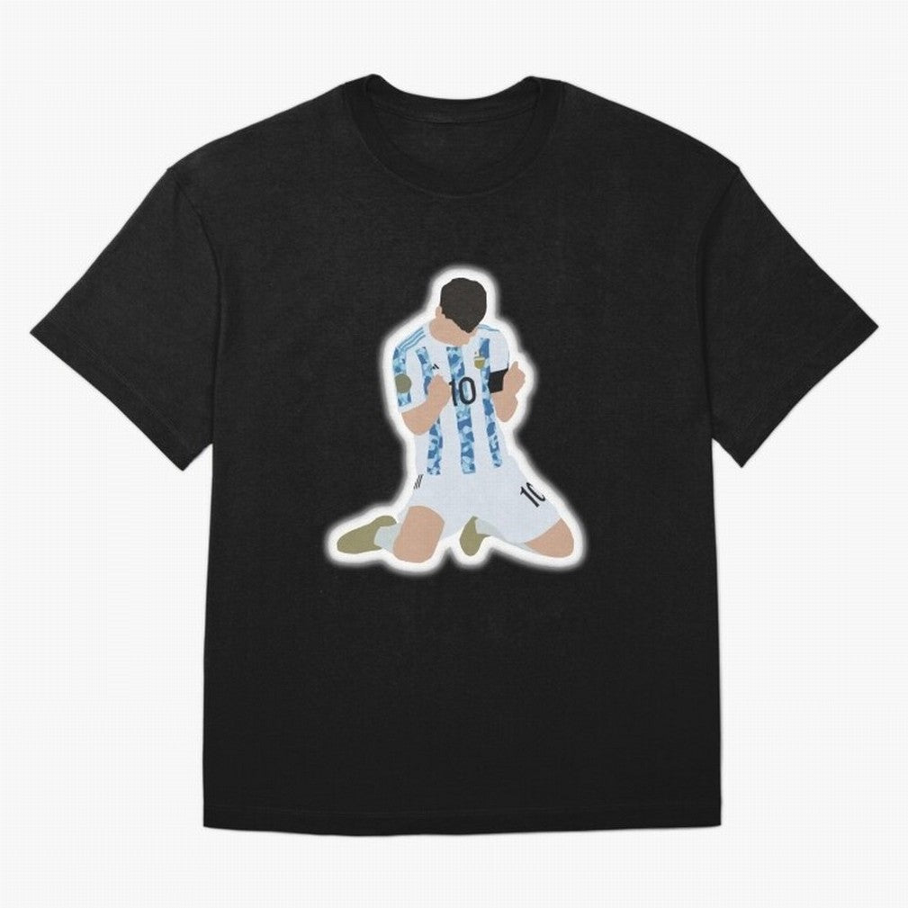 Messi Art Illustration Essential T-Shirt Represent Fans Who Live for Match Day Hype around FIFA World Cup 2026 USA Canada Mexico, Haaland and Mbappe, Brazil, Portugal and Argentina, Global Supporter Spirit, Legendary Goals, National Colors and