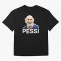 PESSI MEME Classic T-Shirt Turn Up for Global Football Passion for FIFA World Cup 2026, Highlighting Messi and Cristiano Ronaldo, Brazil, Portugal and Argentina, Football History, Final Match Energy, Crowd Noise and Once in a Lifetime Moments;