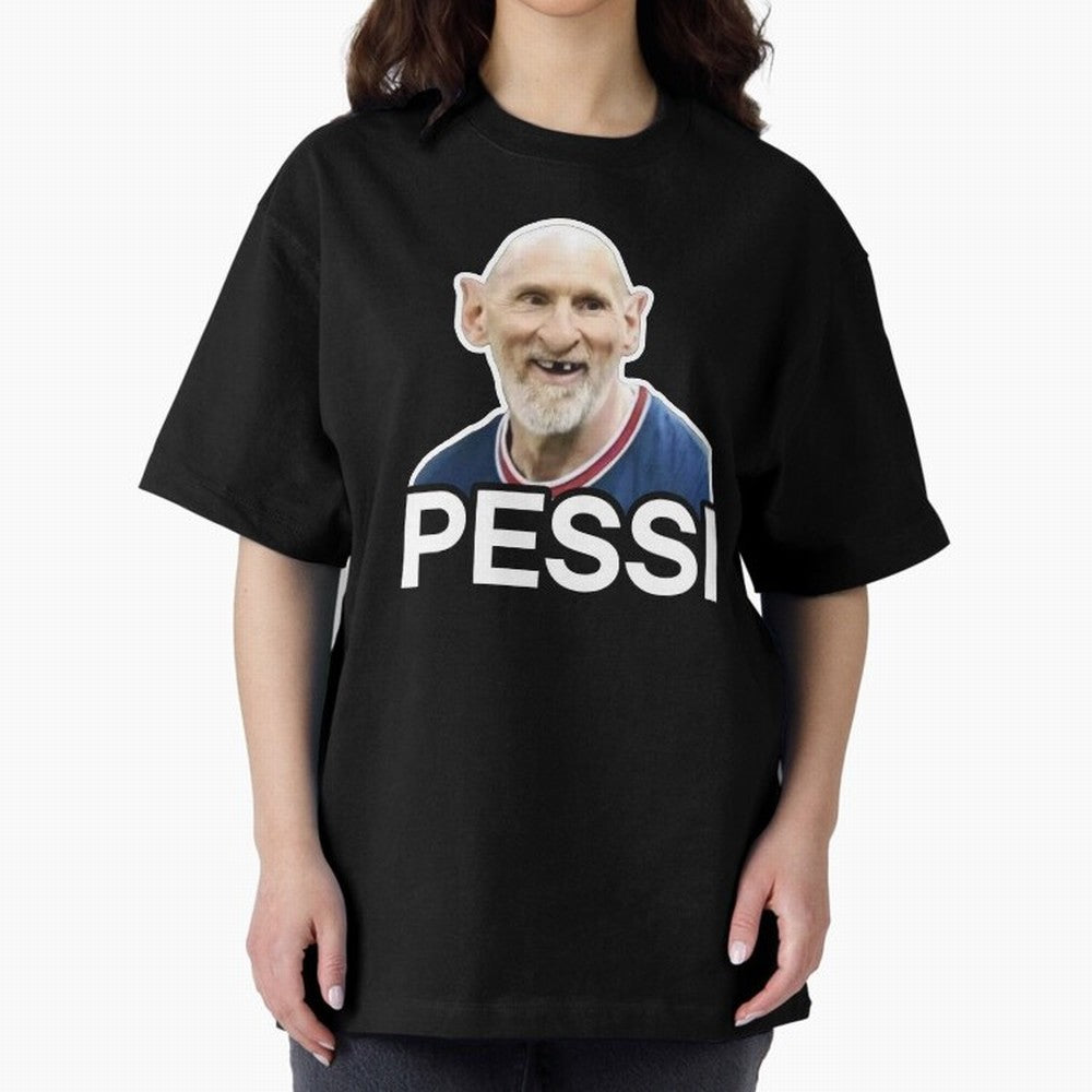 PESSI MEME Classic T-Shirt Turn Up for Global Football Passion for FIFA World Cup 2026, Highlighting Messi and Cristiano Ronaldo, Brazil, Portugal and Argentina, Football History, Final Match Energy, Crowd Noise and Once in a Lifetime Moments;
