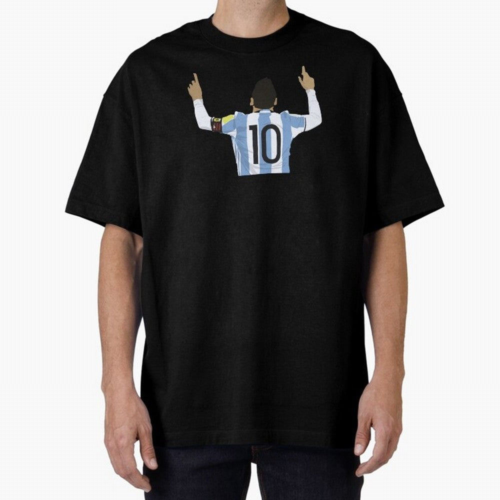 Lionel Messi Sticker Classic T-Shirt Show Up for the Glory of Match Day Hype around FIFA World Cup 2026 Group Stage, Neymar, Portugal, Spain and Germany, Goal Celebration Energy, Supporter Heritage, Football Icons and Worldwide Tournament Joy;