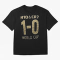 m10 and cr7 1-0 world cup football Classic T-Shirt Honor the Football Icons of FIFA World Cup 2026 USA Canada Mexico for Fans of Neymar and England, Bringing Classic Soccer Heritage, Championship Pressure, Fan Loyalty and International Pride; Made