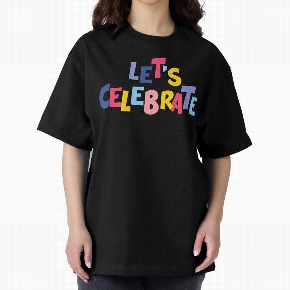 Celebration Day Oversized T-Shirt Show Support during FIFA World Cup 2026 Group Stage for Fans of Mbappe and Neymar and Spain, Bringing Football Festival Excitement, Trophy Ambitions, Country Rivalries and Star Player Buzz; Perfect for Fans,