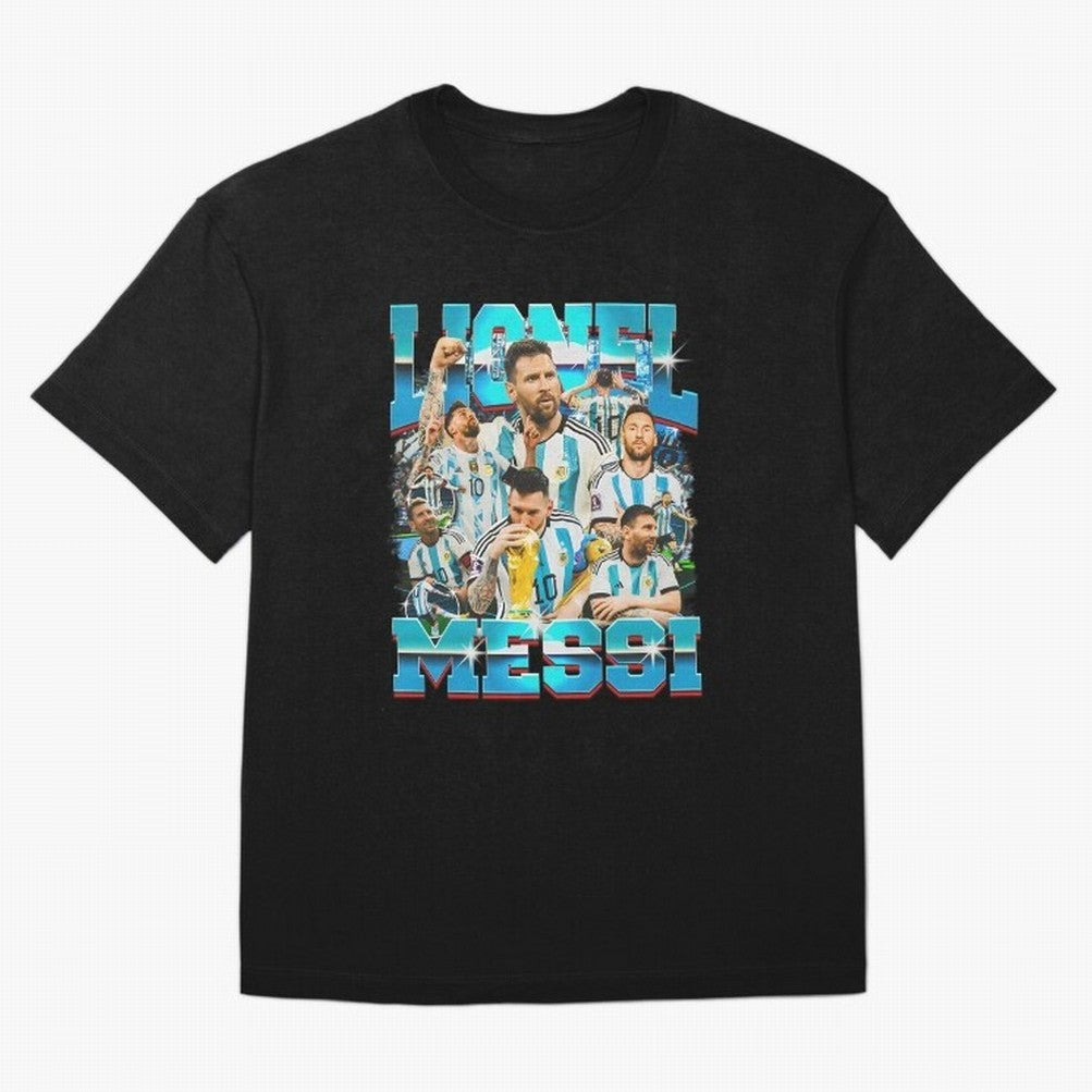 Lionel Messi Bootleg Essential T-Shirt Keep Football History Alive during Match Day Hype around FIFA World Cup 2026 USA Canada Mexico, Cristiano Ronaldo, Haaland and CR7, England, Football History, Final Match Energy, Crowd Noise and Once in a