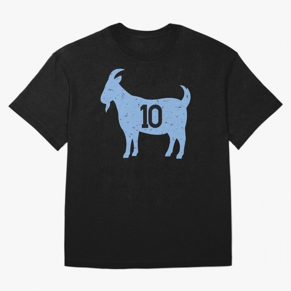 GOAT 10 Argentina Classic T-Shirt Bring a Champion Mindset to Match Day Hype around FIFA World Cup 2026 Group Stage, Messi, CR7 and Mbappe, Argentina and Brazil, Global Supporter Spirit, Legendary Goals, National Colors and Tournament Celebration;