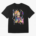 MESSI10 Oversized T-Shirt Bring Bold Fan Energy to Match Day Hype around FIFA World Cup 2026 Group Stage, Mbappe and Neymar, England, Match Day Excitement, Supporter Culture, Golden Goals and Global Football Passion; Created for Match Day Parties,