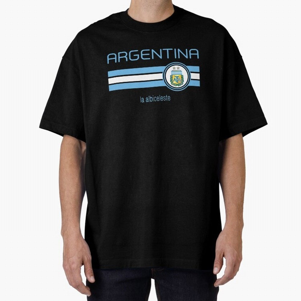 Football Argentina Classic T-Shirt Carry National Pride through FIFA World Cup 2026 USA Canada Mexico Spirit, Inspired by Germany, Mbappe and Neymar, Game Day Rituals, Football Legends, Country Pride and the Road to the Final; Ideal for Football