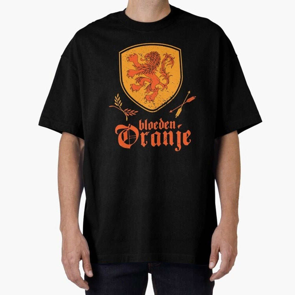 Netherlands Bleed Oranje Classic T-Shirt Live the Energy of FIFA World Cup 2026 Group Stage Spirit, Celebrating Argentina and Brazil, Messi, CR7 and Mbappe, Vintage Soccer Flavor, Modern Football Stars, National Flags and Final Night Emotion; Ideal