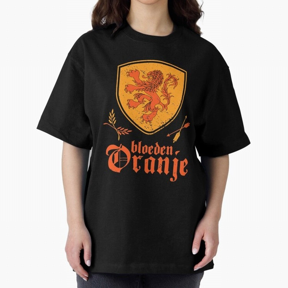 Netherlands Bleed Oranje Classic T-Shirt Live the Energy of FIFA World Cup 2026 Group Stage Spirit, Celebrating Argentina and Brazil, Messi, CR7 and Mbappe, Vintage Soccer Flavor, Modern Football Stars, National Flags and Final Night Emotion; Ideal