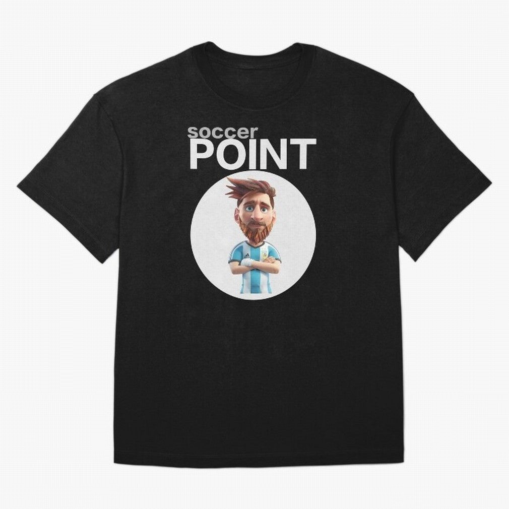 soccer POINT Oversized T-Shirt Turn Every Weekend Toward the FIFA World Cup 2026 Journey through CR7 Highlights, Spain and Netherlands Pride, Tournament Hype, Historic Matchups, Family Viewing Parties and Global Sports Pride; Created for Match Day