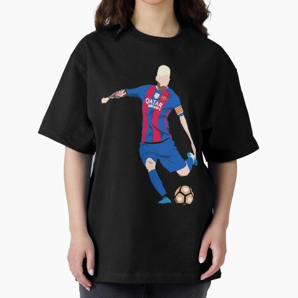 Copy of Co-founder of Boot & Ball. Our goal is to provide high quality sports designs! Oversized T-Shirt Elevate FIFA World Cup 2026 Capturing Cristiano Ronaldo, Haaland and CR7, Argentina, France and Brazil Energy, Championship Spirit, Famous
