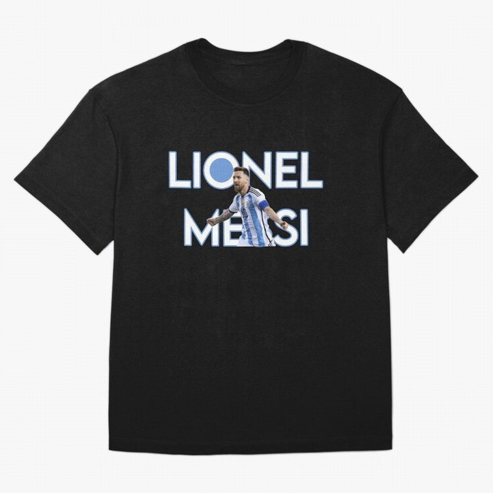 Lionel Messi Oversized T-Shirt Fuel Your Fan Pride for FIFA World Cup 2026 Group Stage for Fans of Messi, Neymar and Mbappe and Netherlands, Bringing Match Day Excitement, Supporter Culture, Golden Goals and Global Football Passion; Great for Watch
