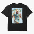 The Messiah Oversized T-Shirt Feel the Roar of FIFA World Cup 2026 Group Stage Spirit, Inspired by Spain, Mbappe and Neymar, Football Passion, Legendary Performances, Festival Vibes and Supporter Community; Built for Supporters Chasing Trophy
