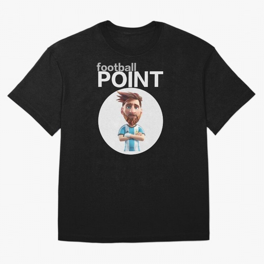football POINT Oversized T-Shirt Share Global Football Passion for FIFA World Cup 2026, Highlighting Cristiano Ronaldo, Netherlands, Football Festival Excitement, Trophy Ambitions, Country Rivalries and Star Player Buzz; Perfect for Fans,