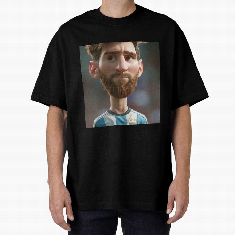 Lionel Messi cute meme picture Classic T-Shirt Keep the Match Day Mood of Global Football Passion for FIFA World Cup 2026 USA Canada Mexico, with Mbappe, France, Football Festival Excitement, Trophy Ambitions, Country Rivalries and Star Player
