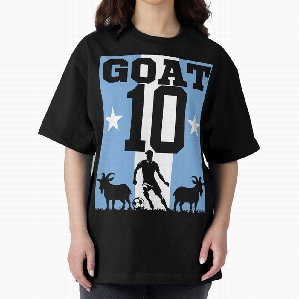 The Goat 10 Argentina World Cup 2026 Classic T-Shirt Support Iconic Players in FIFA World Cup 2026 Connected to Haaland, Spain Energy, Fan Favorite Moments, National Team Passion, Big Match Drama and Soccer History; Ideal for Fans Who Follow Messi,