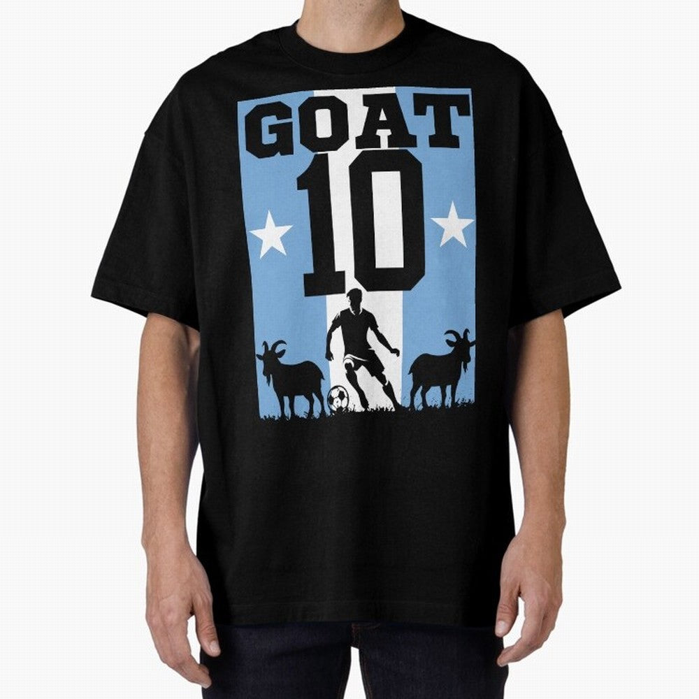 The Goat 10 Argentina World Cup 2026 Classic T-Shirt Support Iconic Players in FIFA World Cup 2026 Connected to Haaland, Spain Energy, Fan Favorite Moments, National Team Passion, Big Match Drama and Soccer History; Ideal for Fans Who Follow Messi,