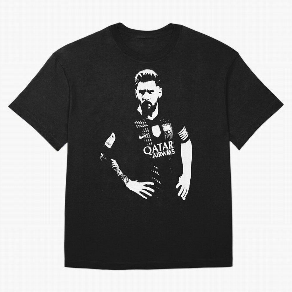 Black and white football player Classic T-Shirt Represent Match Day Hype around FIFA World Cup 2026 USA Canada Mexico, CR7 and Messi, Germany, Tournament Hype, Historic Matchups, Family Viewing Parties and Global Sports Pride; Great for Supporters