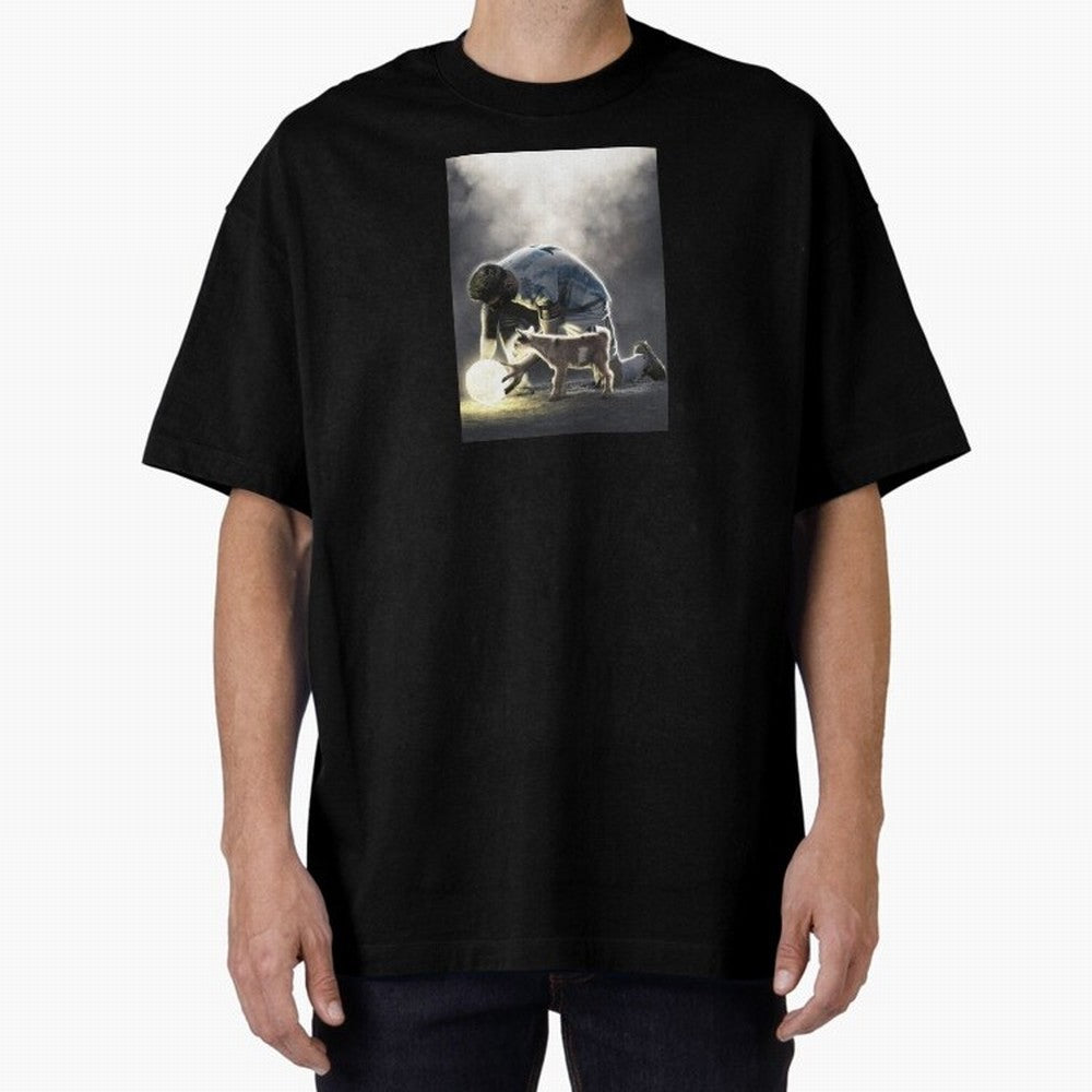 LIONEL MESSI GOAT Oversized T-Shirt Join Supporters Worldwide for Global Football Passion for FIFA World Cup 2026 USA Canada Mexico, Centered on Messi, CR7 and Mbappe, England, Stadium Chants, National Pride, Trophy Dreams and Unforgettable
