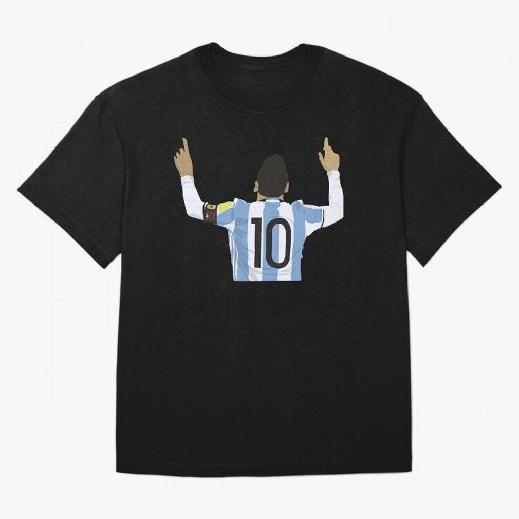 Leo- M10 Essential T-Shirt Feel the Heartbeat of FIFA World Cup 2026 Spirit, Filled with France and Portugal, Mbappe, Football History, Final Match Energy, Crowd Noise and Once in a Lifetime Moments; Great for Watch Parties, Sports Bars, Family