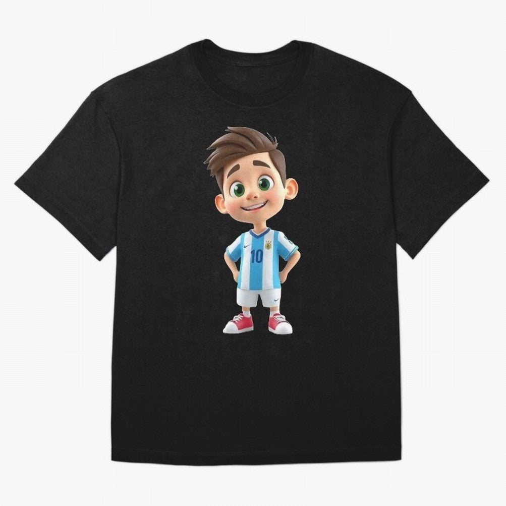 Lionel Messi Cartoon Classic T-Shirt Bring Bold Fan Energy to Match Day Hype around FIFA World Cup 2026 USA Canada Mexico, Cristiano Ronaldo, Haaland and CR7, England, France and Netherlands, Football History, Final Match Energy, Crowd Noise and