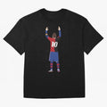 Lionel Messi Tribute To Dm Perfect Gift For You And Friends #v98 Classic T-Shirt Capture FIFA World Cup 2026 Celebrating Neymar, Haaland and Cristiano Ronaldo, France and Portugal Energy, Match Day Excitement, Supporter Culture, Golden Goals and