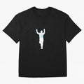 Lionel Messi Iconic Celebration Pose - Argentina Colors Classic T-Shirt Carry National Pride through Global Football Passion for FIFA World Cup 2026 Group Stage, Built around CR7 and Messi, Netherlands, Game Day Rituals, Football Legends, Country