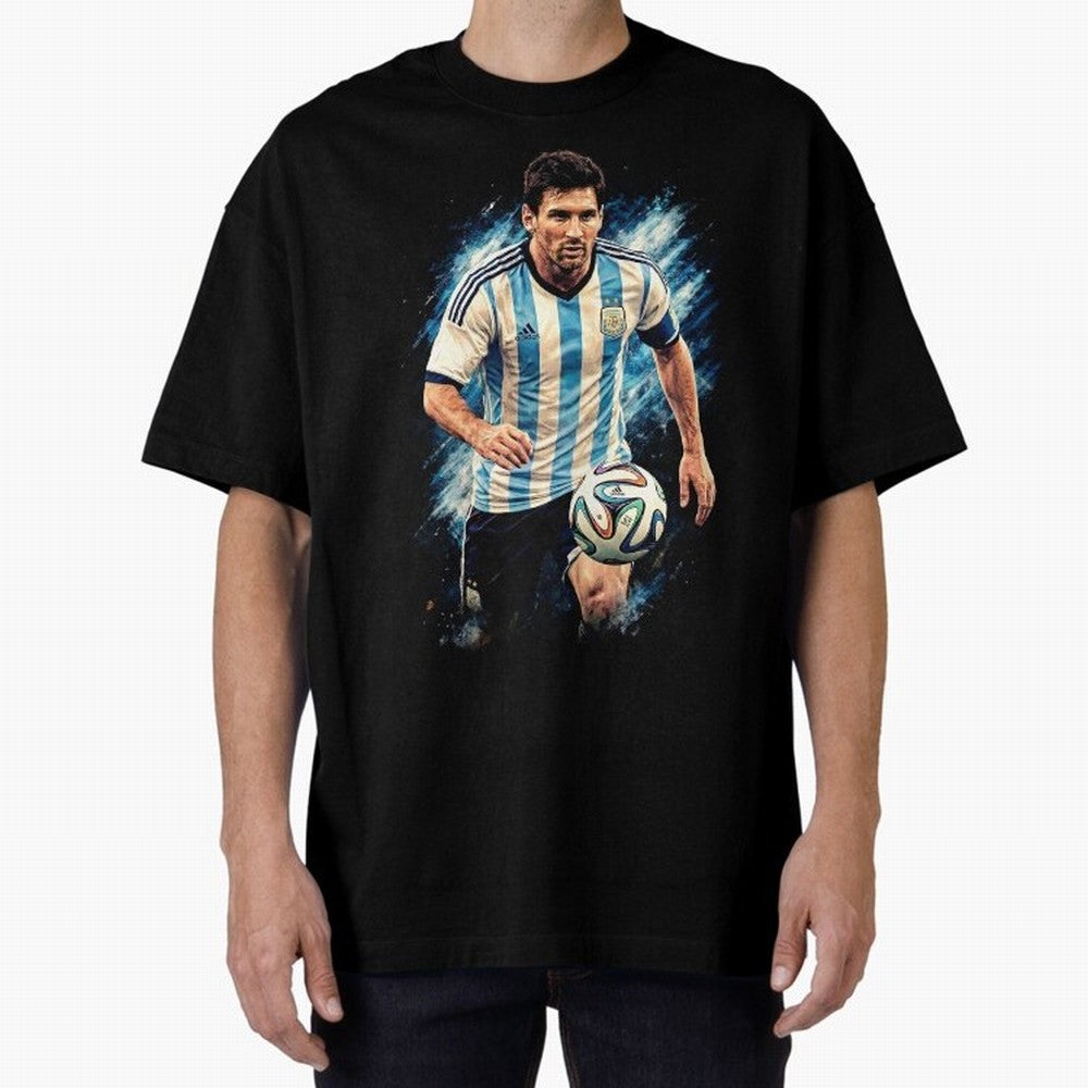 Messi Football Legend Pride Classic T-Shirt Bring World Football Passion into Global Football Passion for FIFA World Cup 2026 USA Canada Mexico, Inspired by Mbappe and Neymar, England, France and Netherlands, Soccer Culture, Superstar Moments,