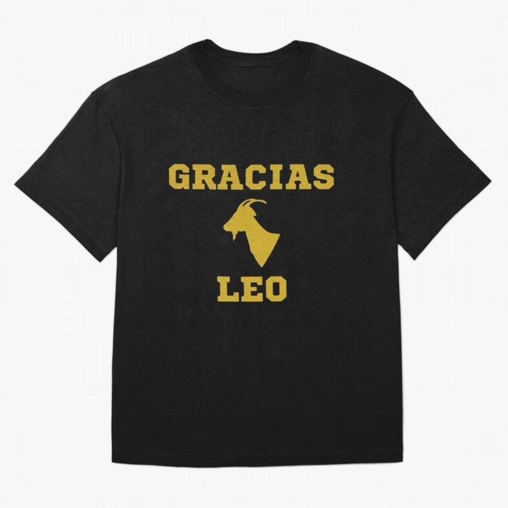 Gracias Leo| Perfect Gift For you and friends Classic T-Shirt Fuel FIFA World Cup 2026 USA Canada Mexico Spirit, Centered on Spain, Neymar, Vintage Soccer Flavor, Modern Football Stars, National Flags and Final Night Emotion; Created for Match Day