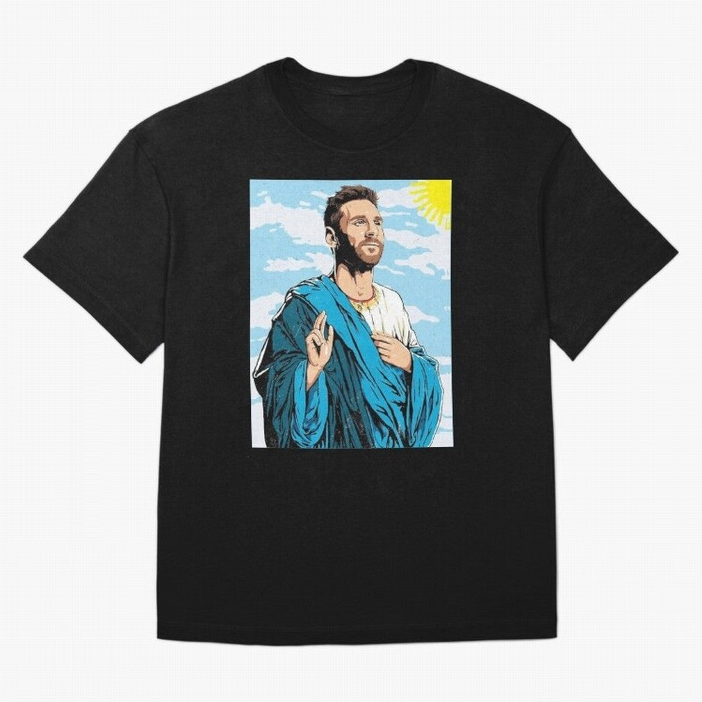 messi god Oversized T-Shirt Follow the Final Road of Global Football Passion for FIFA World Cup 2026, Built around Haaland and Mbappe, England, Global Supporter Spirit, Legendary Goals, National Colors and Tournament Celebration; Made for Die Hard