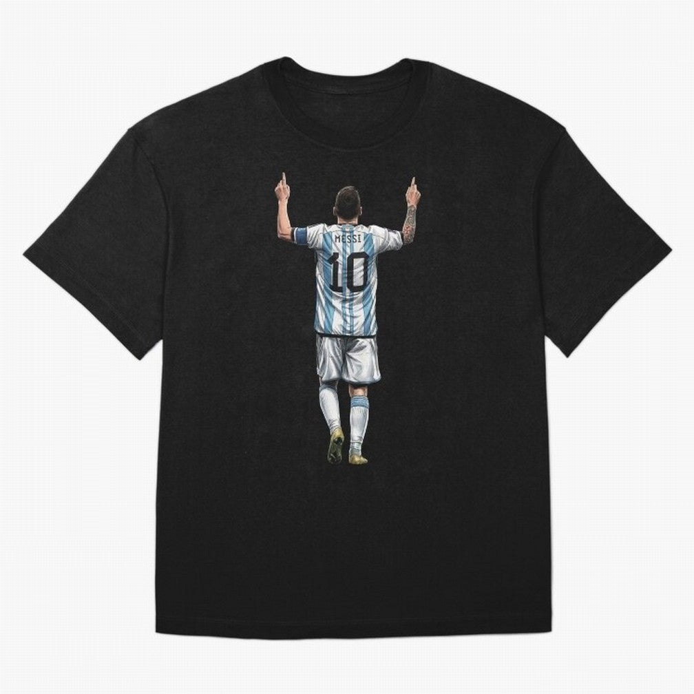Lionel Messi Classic T-Shirt Stand with FIFA World Cup 2026 USA Canada Mexico Driven by Mbappe, England and Germany Energy, Worldwide Fan Energy, Dramatic Goals, Stadium Lights and Championship Celebrations; Great for Supporters Who Love Legendary