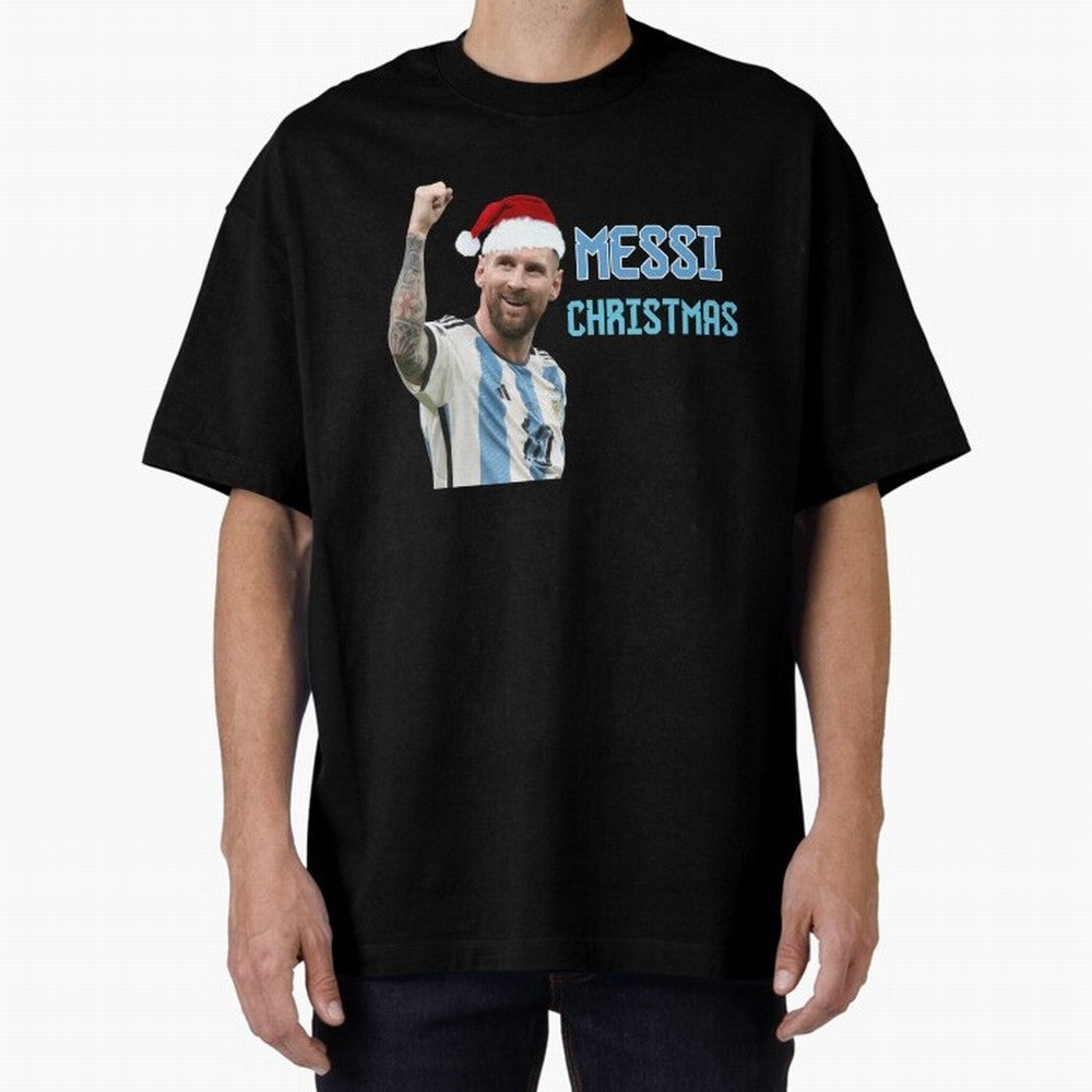 Messi Christmas - Lionel Messi Christmas Design Classic T-Shirt Upgrade Global Football Passion for FIFA World Cup 2026 USA Canada Mexico, Filled with Mbappe, Portugal, Vintage Soccer Flavor, Modern Football Stars, National Flags and Final Night