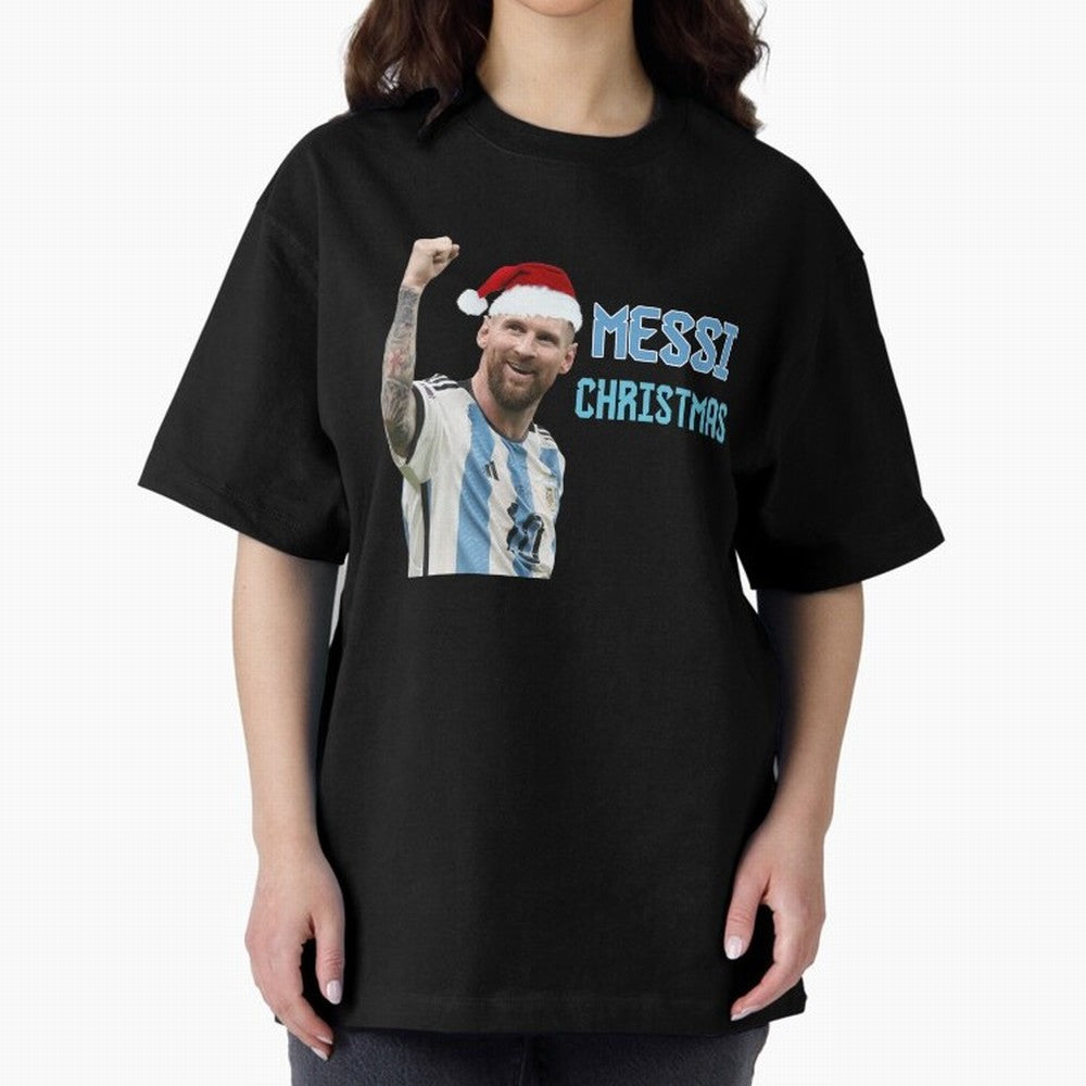 Messi Christmas - Lionel Messi Christmas Design Classic T-Shirt Upgrade Global Football Passion for FIFA World Cup 2026 USA Canada Mexico, Filled with Mbappe, Portugal, Vintage Soccer Flavor, Modern Football Stars, National Flags and Final Night