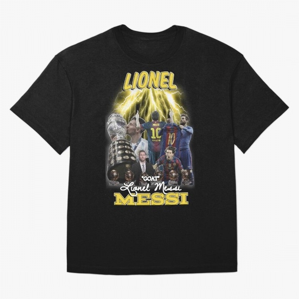 Lionel Messi: Barcelona & Argentina Classic T-Shirt Capture Global Football Passion for FIFA World Cup 2026, Made for Mbappe and Neymar, Spain, Tournament Hype, Historic Matchups, Family Viewing Parties and Global Sports Pride; Great for Supporters
