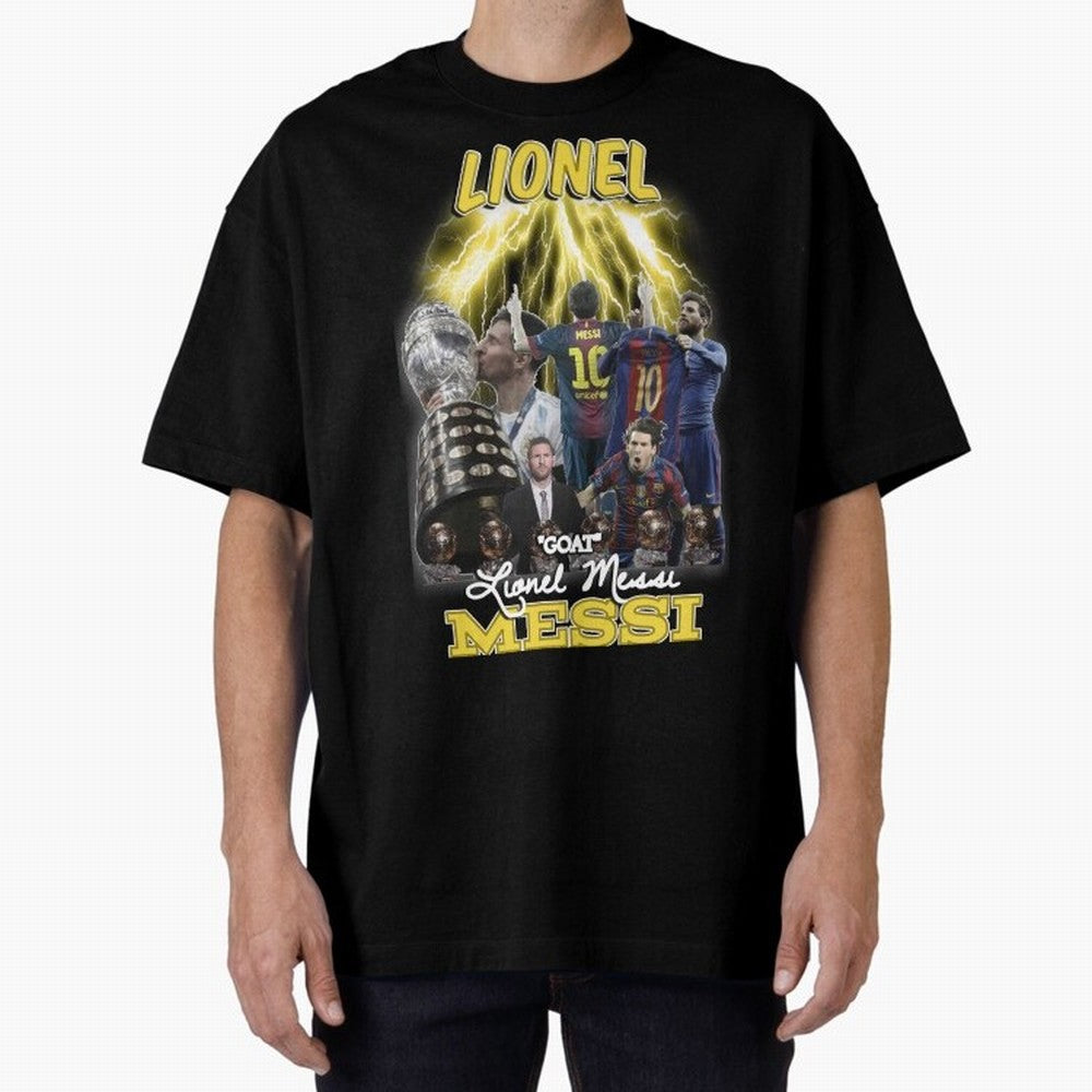 Lionel Messi: Barcelona & Argentina Classic T-Shirt Capture Global Football Passion for FIFA World Cup 2026, Made for Mbappe and Neymar, Spain, Tournament Hype, Historic Matchups, Family Viewing Parties and Global Sports Pride; Great for Supporters