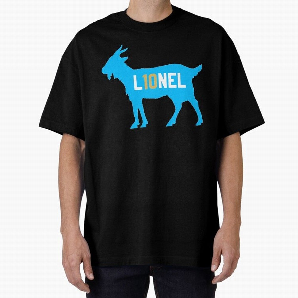 L10nel Goat - Lionel Messi Essential T-Shirt Show Love for Legendary Goals in FIFA World Cup 2026 USA Canada Mexico for Fans of Haaland and Mbappe and Portugal, Spain and Germany, Bringing Sports Nostalgia, International Competition, Famous Players