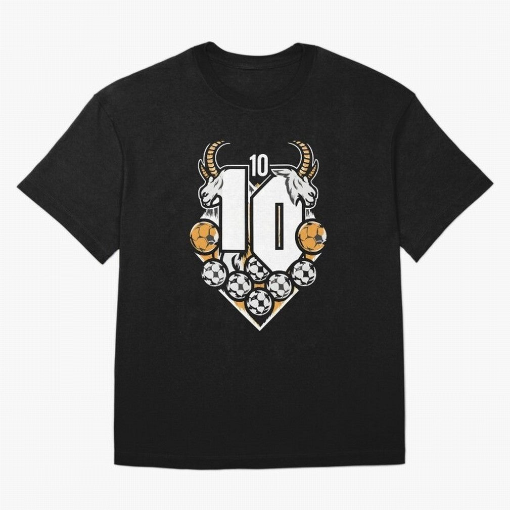 GOAT (Lionel Messi) design Boxy T-Shirt Relive the FIFA World Cup 2026 USA Canada Mexico Journey through Neymar, Haaland and Cristiano Ronaldo Highlights, Argentina, France and Brazil Pride, Stadium Chants, National Pride, Trophy Dreams and