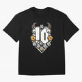 GOAT (Lionel Messi) design Boxy T-Shirt Relive the FIFA World Cup 2026 USA Canada Mexico Journey through Neymar, Haaland and Cristiano Ronaldo Highlights, Argentina, France and Brazil Pride, Stadium Chants, National Pride, Trophy Dreams and